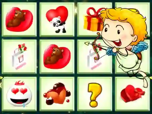 თამაში Valentines Cards Match ონლაინ