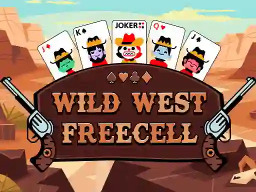 თამაში Wild West Freecell ონლაინ