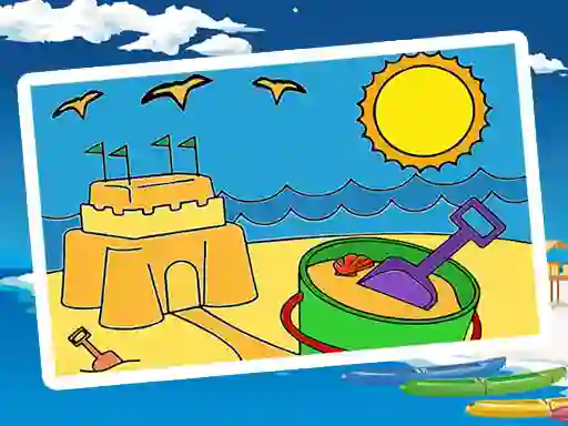 თამაში Summer Coloring Pages ონლაინ