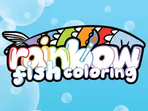 თამაში Rainbow Fish Coloring ონლაინ