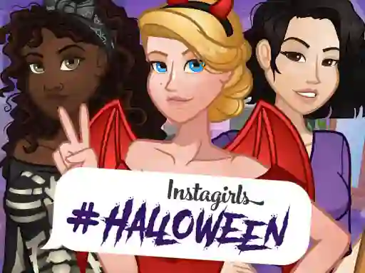 თამაში Instagirls Halloween Dress Up ონლაინ