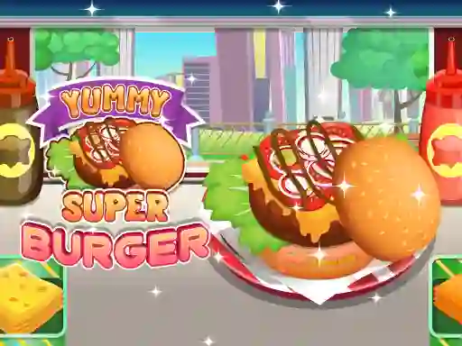 თამაში Yummy Super Burger ონლაინ