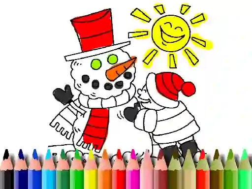 თამაში Back To School: Winter Time Coloring ონლაინ