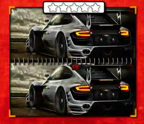 თამაში Racing Cars 25 Differences ონლაინ