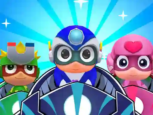 თამაში Masks Heroes Racing Kid ონლაინ