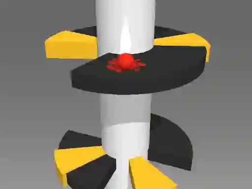 თამაში Endless Helix Jumper ონლაინ