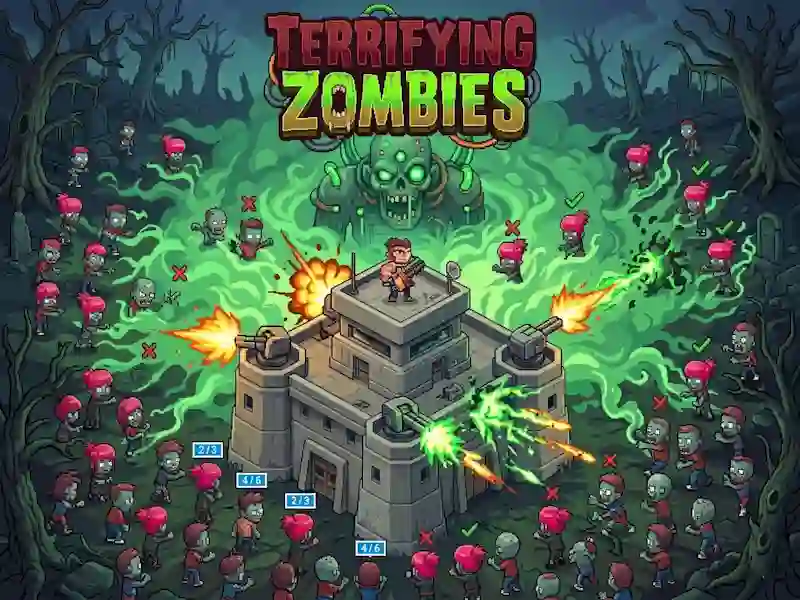 თამაში Terrifying Zombies ონლაინ