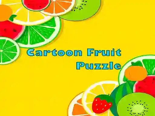 თამაში Cartoon Fruit Puzzle ონლაინ