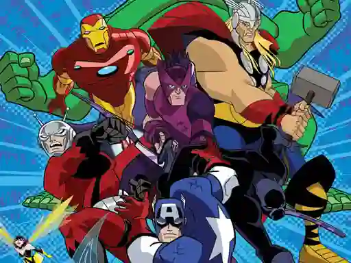 თამაში Avengers Coloring ონლაინ