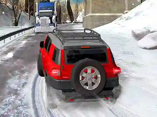 თამაში Heavy Jeep Winter Driving ონლაინ