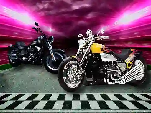 თამაში Motorbike Puzzle Challenge ონლაინ
