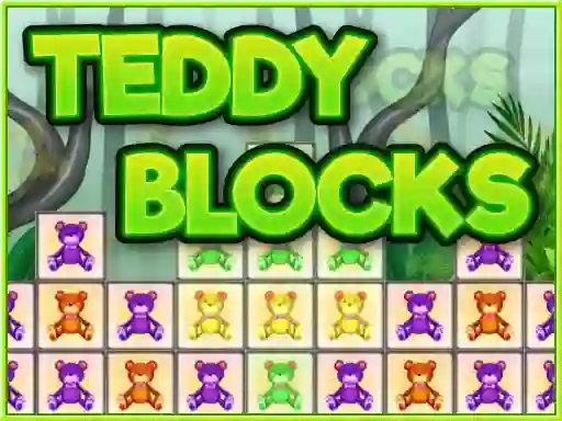 თამაში Teddy blocks ონლაინ