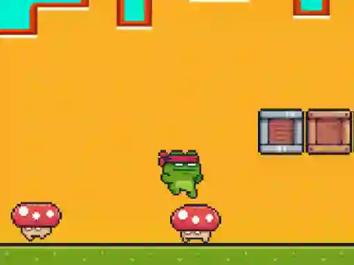 თამაში Ninja Frog Adventure ონლაინ