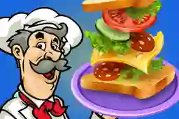 თამაში Sandwich Baker ონლაინ