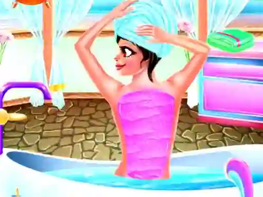 თამაში Beach Back Spa Salon ონლაინ
