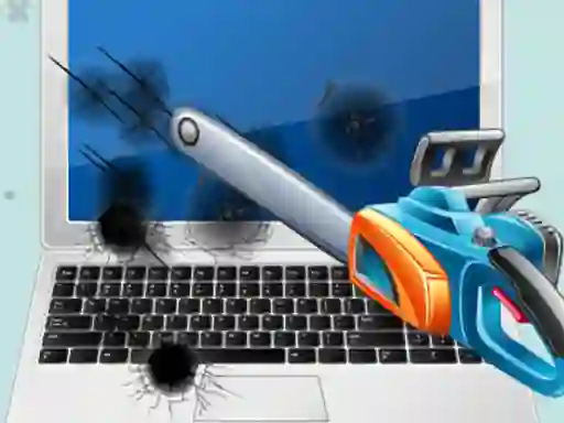 თამაში Whack the Laptop ონლაინ
