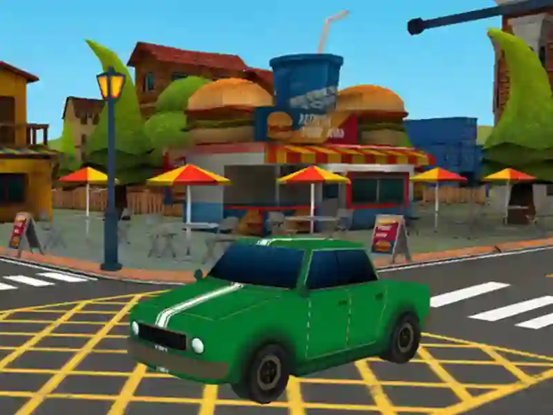 თამაში Fun Town Parking ონლაინ