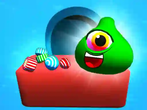 თამაში Candy Monsters Puzzle ონლაინ