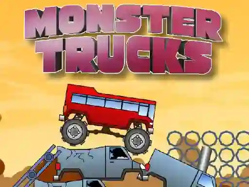 თამაში Monster Trucks Challenge ონლაინ