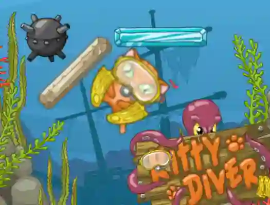 თამაში Kitty Diver ონლაინ
