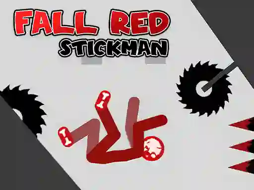 თამაში Fall Red Stickman ონლაინ