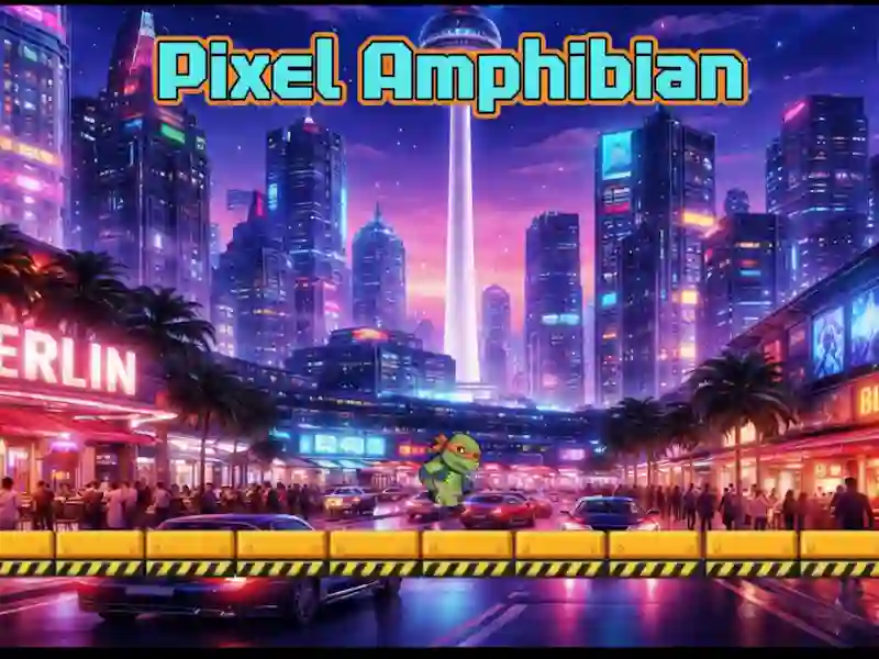 თამაში Pixel Amphibian ონლაინ
