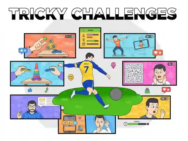 თამაში Tricky Challenges ონლაინ