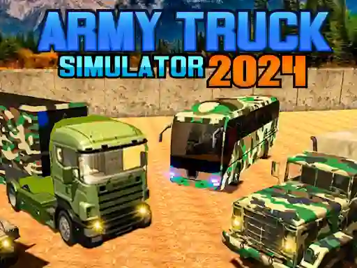 თამაში Army Truck Simulator 2024 ონლაინ
