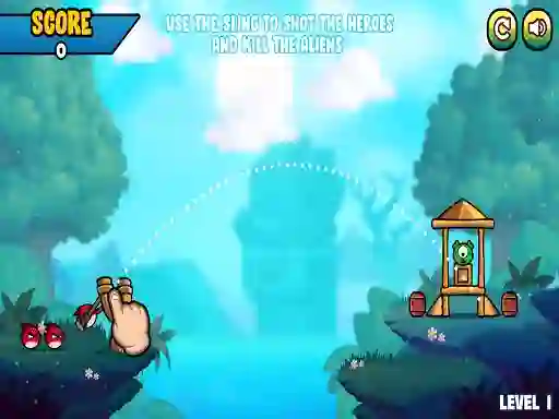 თამაში Angry Battle Birds Mania ონლაინ
