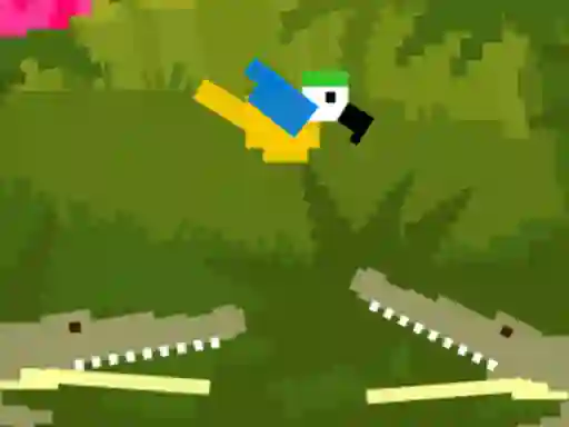 თამაში Blocky Bird ონლაინ