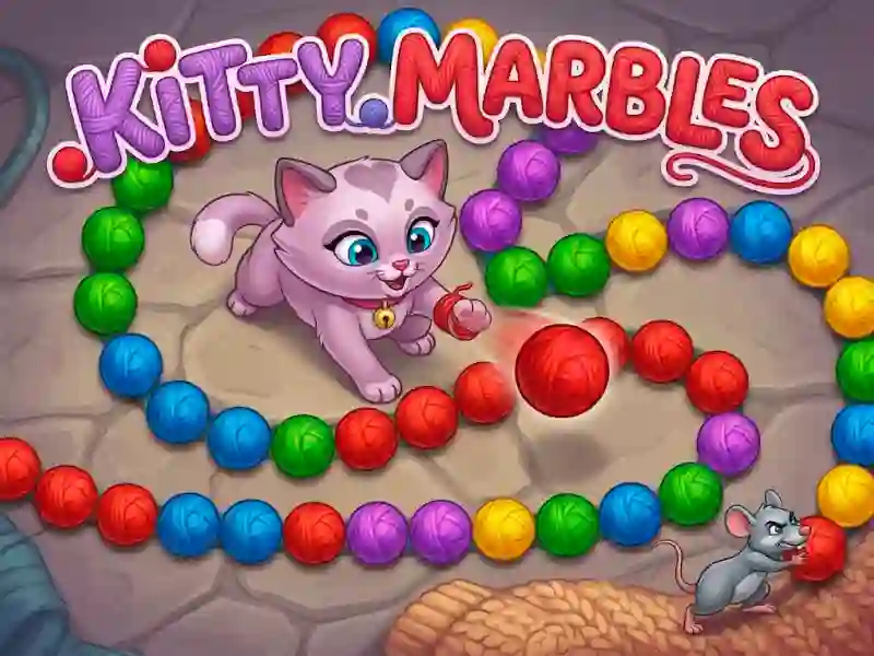 თამაში Kitty Marbles ონლაინ