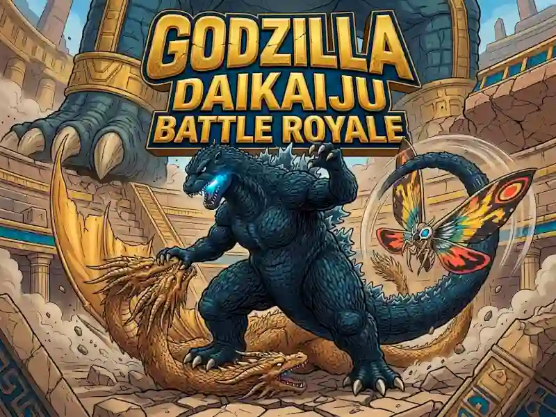 თამაში Godzilla Daikaiju Battle Royale ონლაინ