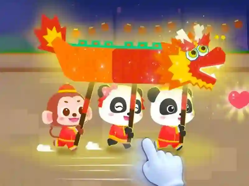 თამაში Little Panda Chinese Festival Crafts ონლაინ
