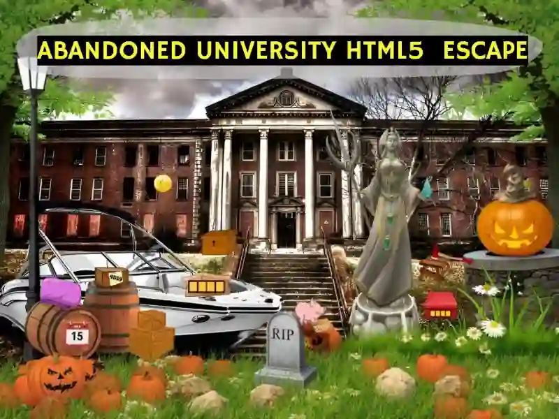 თამაში Abandoned University Html5 Escape ონლაინ