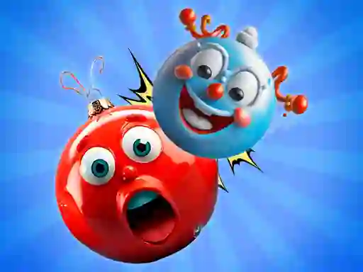 თამაში Merge Balls New Years Toys in 3D! ონლაინ