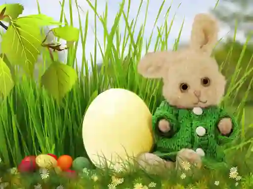 თამაში Easter 2020 Puzzle ონლაინ