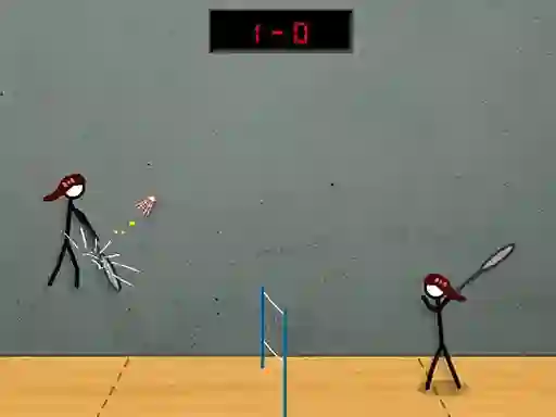 თამაში Stick Figure Badminton 2 ონლაინ