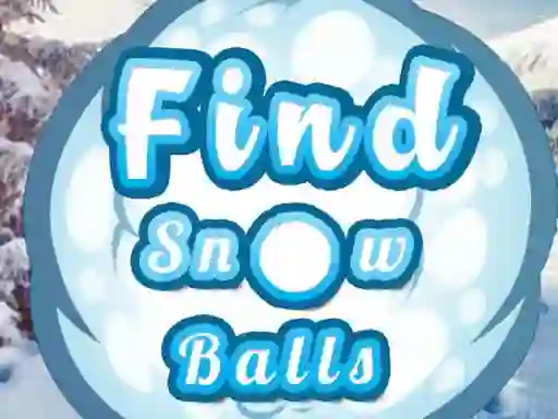 თამაში Find Snow Balls ონლაინ