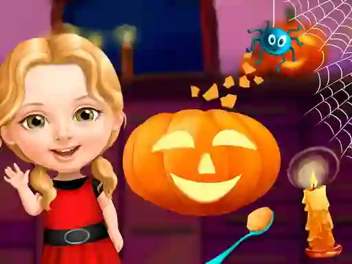 თამაში Sweet Baby Girl Halloween Fun ონლაინ