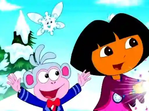 თამაში Dora Find 5 Differences ონლაინ