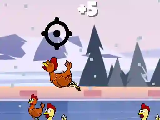 თამაში Chicken Shooting 2D ონლაინ
