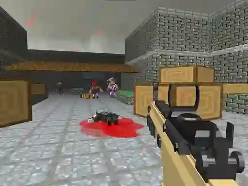 თამაში Pixel Apocalypse Shooting Zombie Garden ონლაინ