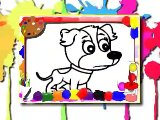 თამაში Dogs Coloring Book ონლაინ
