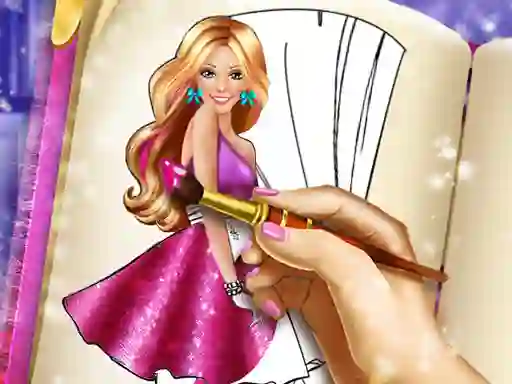 თამაში Doll Coloring Book ონლაინ