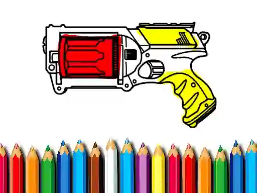 თამაში Back To School: Nerf Coloring Book ონლაინ