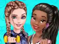 თამაში Princesses Workout Buddies ონლაინ