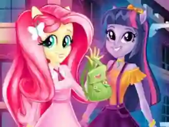 თამაში Equestria Girls First Day at School ონლაინ