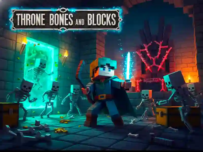 თამაში Throne Bones And Blocks ონლაინ