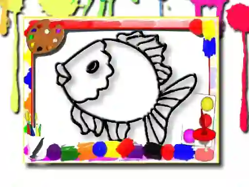 თამაში Fish Coloring Book ონლაინ