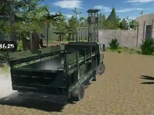 თამაში Offroad Truck Army Driving ონლაინ